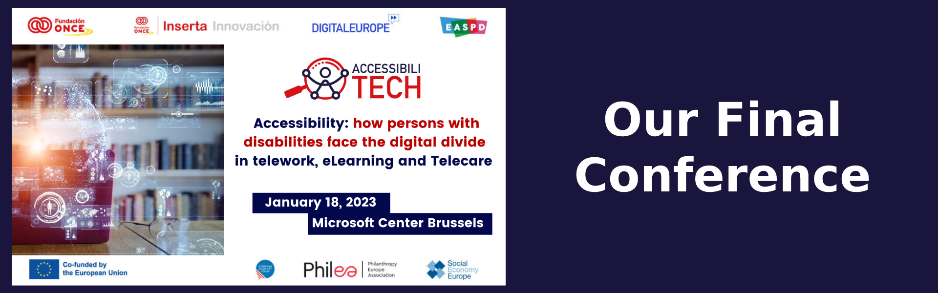 Creative about Accessibilitech Final Conference